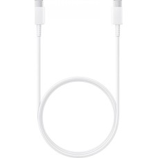 Samsung Regular USB 2.0 Cable USB-C male - USB-C male Λευκό 1m (EP-DA705BWE)