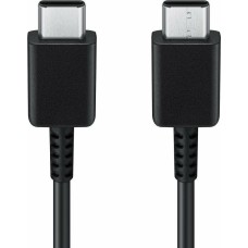 Samsung Regular USB 2.0 Cable USB-C male - USB-C male Μαύρο 1m (EP-DA705BBEGWW)